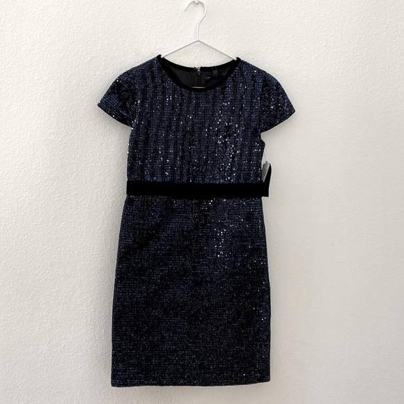 NWT MAJE Sequin Mini Dress with Pockets - Picture 3 of 9